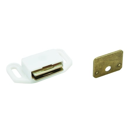 Amerock Amerock 0.5 in. H X 1.13 in. W X 2.0 in. D Plastic Magnetic Catch BP3473W